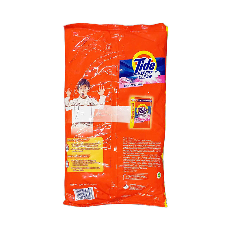 Tide Detergent Powder Perfect Clean with Freshness of Downy Garden Bloom 4200g