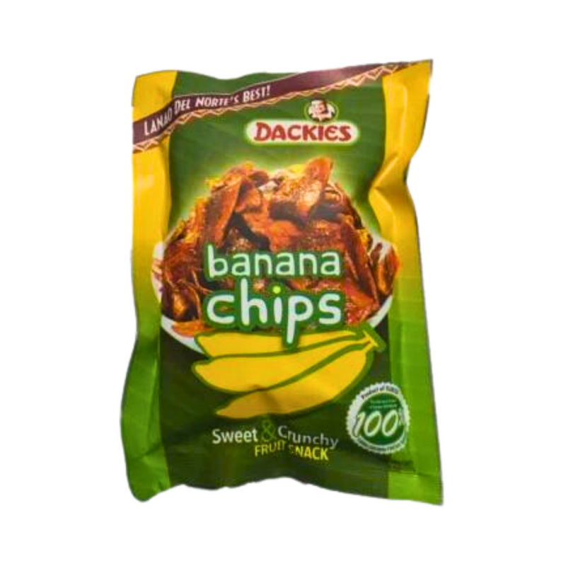Dackies Banana Chips 55g