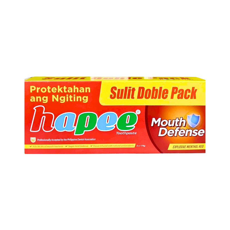 Hapee Explosive Menthol Red Sulit Double Pack 179g x 2s