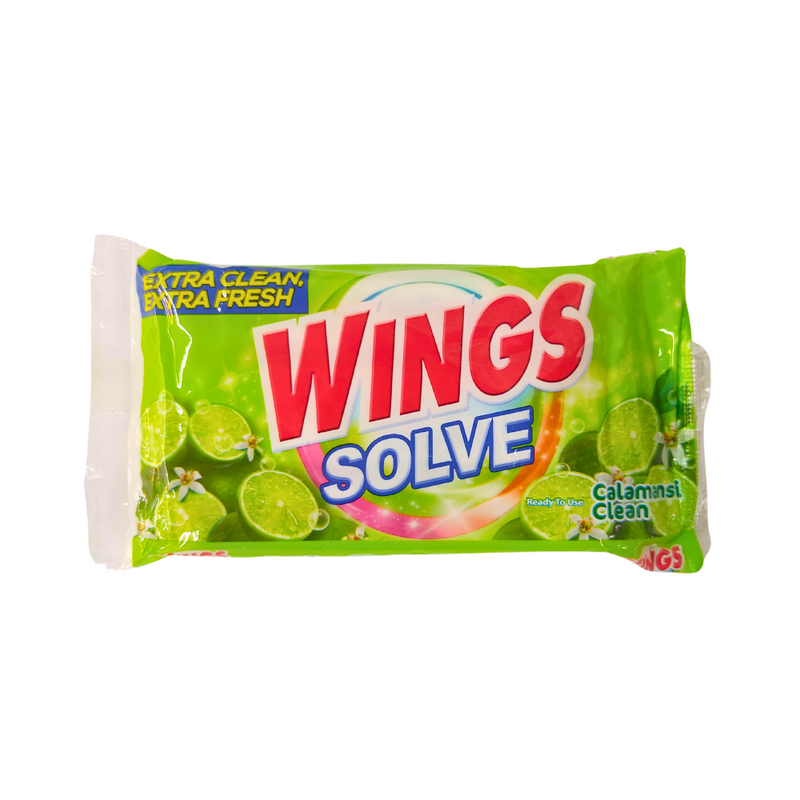 Wings Solve Detergent Bar Calamansi Clean 130g