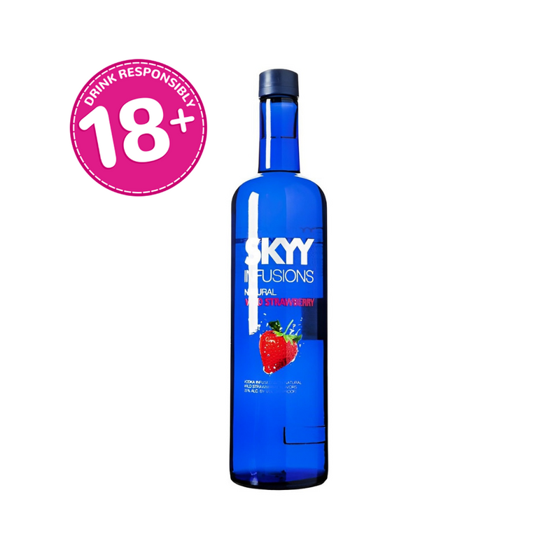 Skyy Infusions Wild Strawberry Vodka 750ml