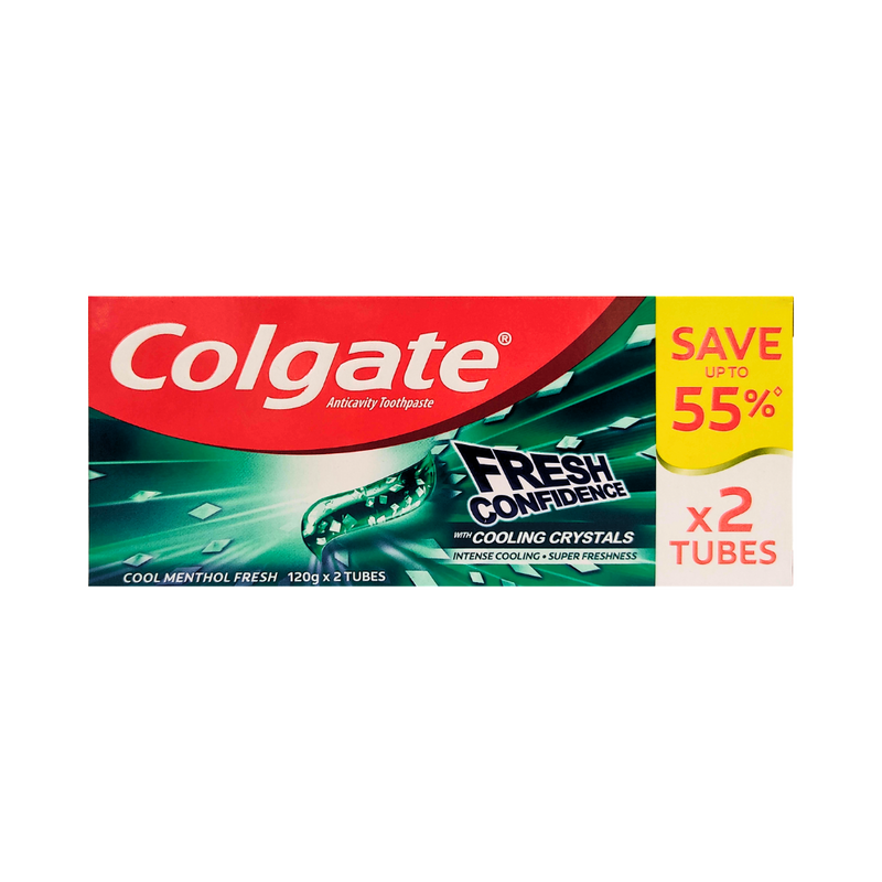 Colgate Toothpaste Fresh Confidence Cooling Crystal Cool Menthol Fresh