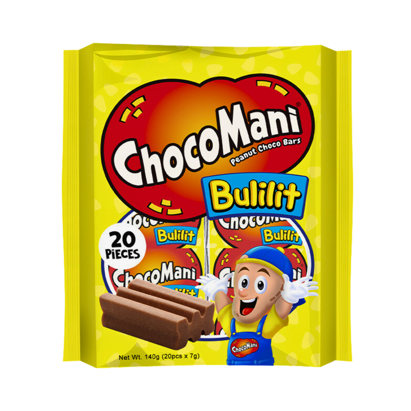 Choco Mani Peanut Choco Bar Bulilit 20's