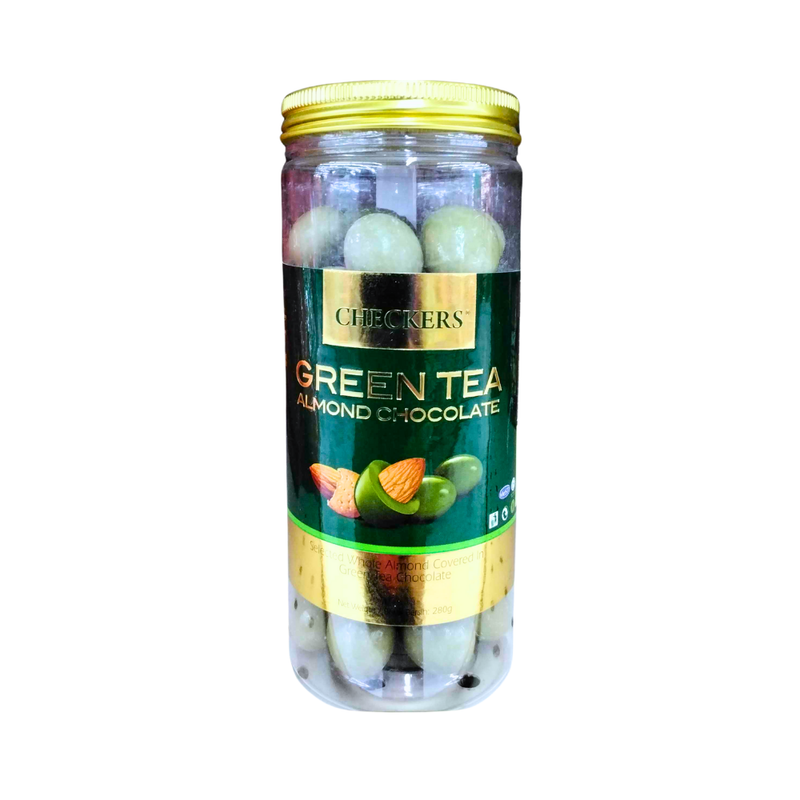 Checkers Green Tea Almond Chocolate 280g