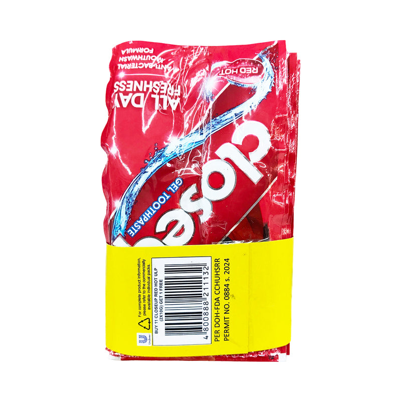 Close Up Toothpaste Red Hot 20g x 11's + 1