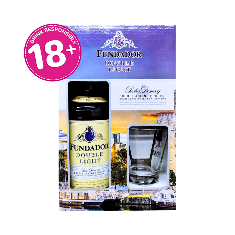 Fundador Double Light 1L With Free Glass