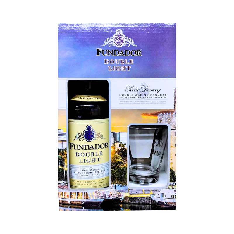 Fundador Double Light 1L With Free Glass