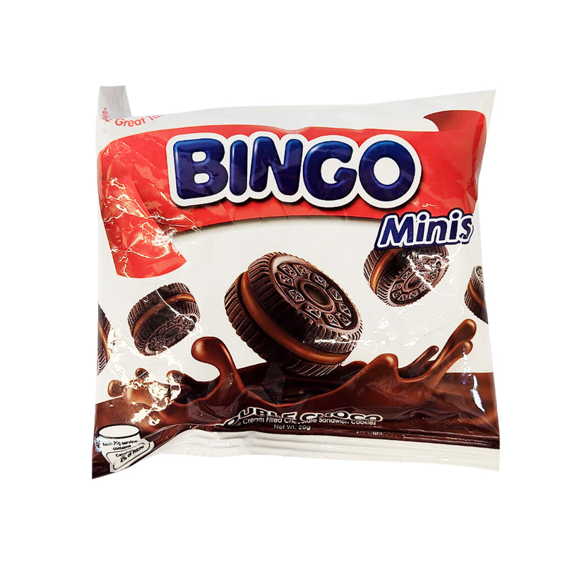 Nissin Bingo Minis Double Choco 20g