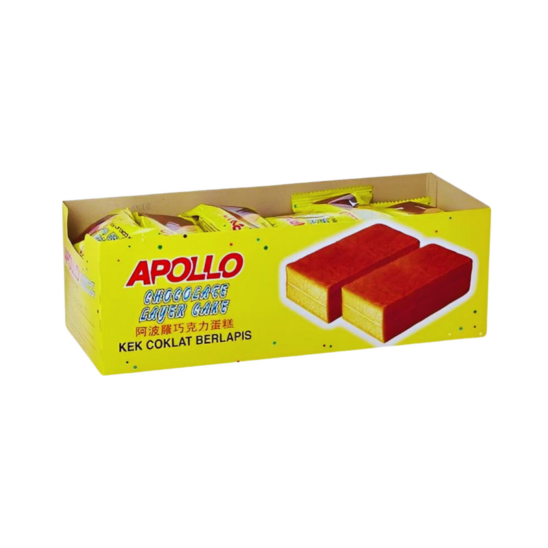 Apollo Chocolate Layer Cake 18g x 24's