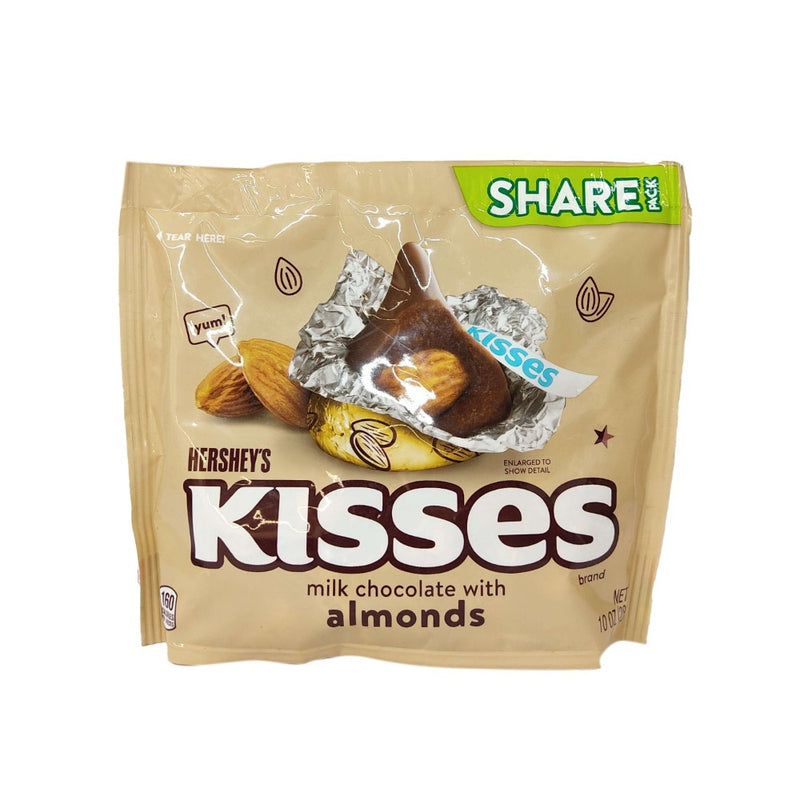 Hershey's Kisses Milk Chocolate with Almonds 283g