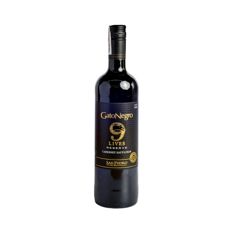 Gato Negro 9 Lives Reserve Cabernet Sauvignon Red Wine 750ml