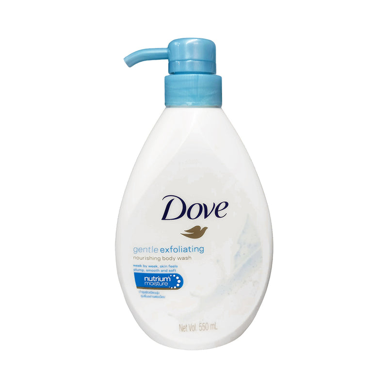 Dove Gentle Exfoliating Body Wash Pump 550ml