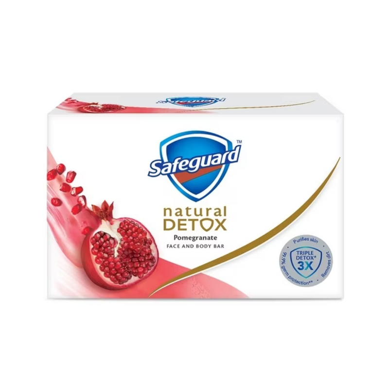 Safeguard Detox Bar Soap Pomegranate 108g