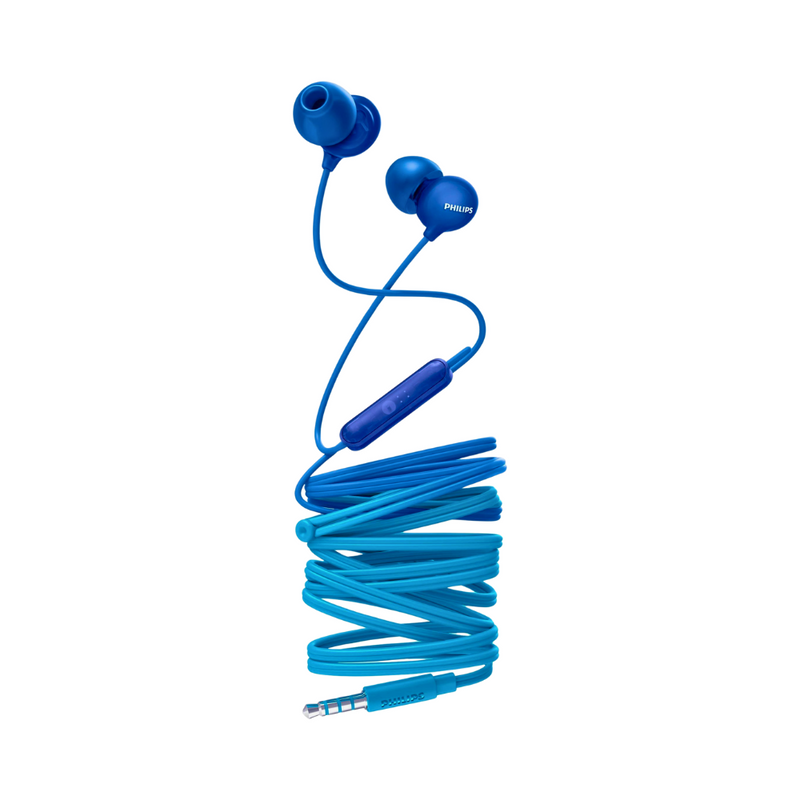 Philips Compact In-Ear Design with Mic Blue