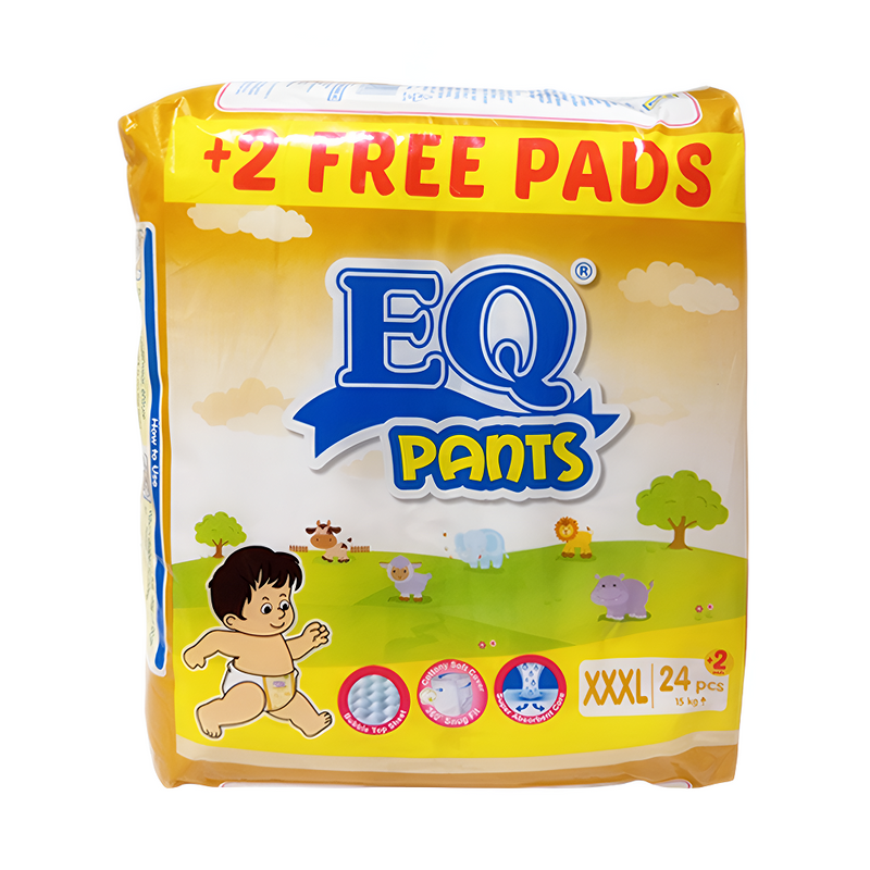 EQ Pants Diaper Big Pack XXXL 24's + 2's