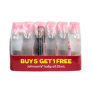 Johnson's Baby Oil Regular 25ml x 5's + 1