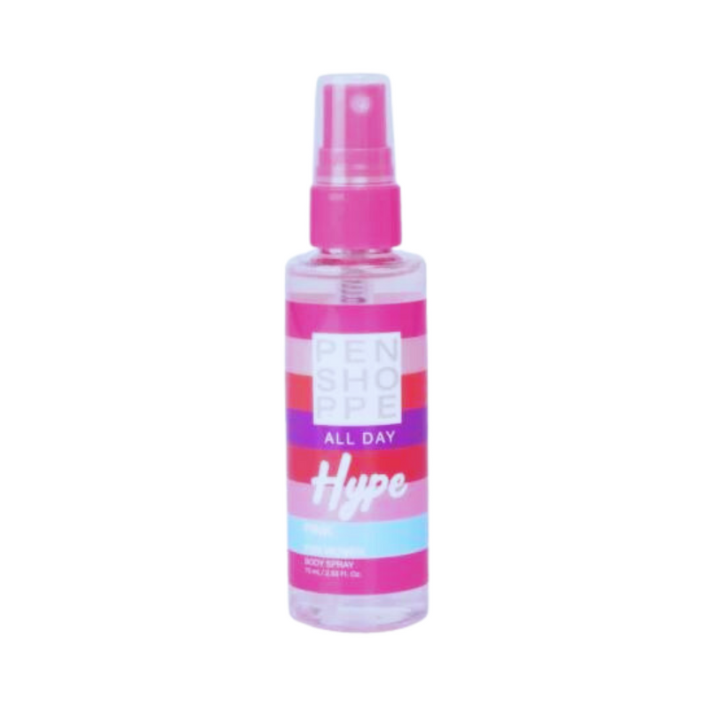Penshoppe All Day Hype Body Spray For Women Pink 75ml