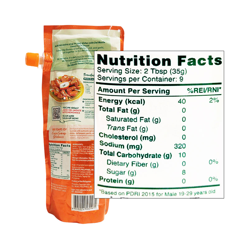 Del Monte Sweet Chili Sauce Resealable 320g