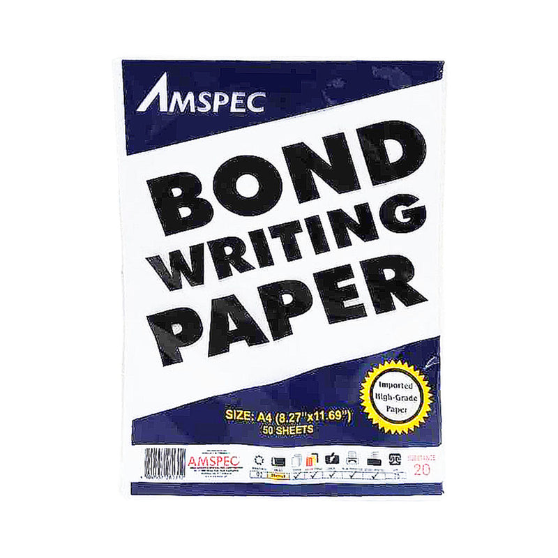 Amspec Bond Writing Paper A4 50's