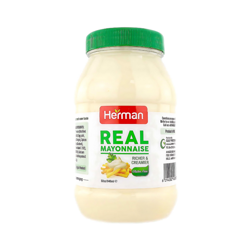 Herman Real Mayonnaise 946ml (32oz)