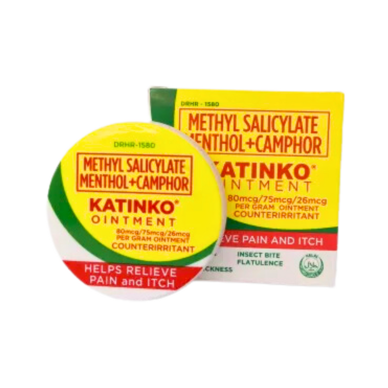 Katinko Ointment Camphor + Menthol + Methyl Salicylate Ointment 10g