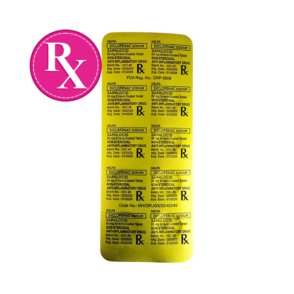 Clonac Diclofenac 50mg Tablet By 10's