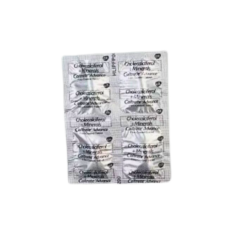 Caltrate Advance Cholecalciferol + Minerals Tablet By 4's