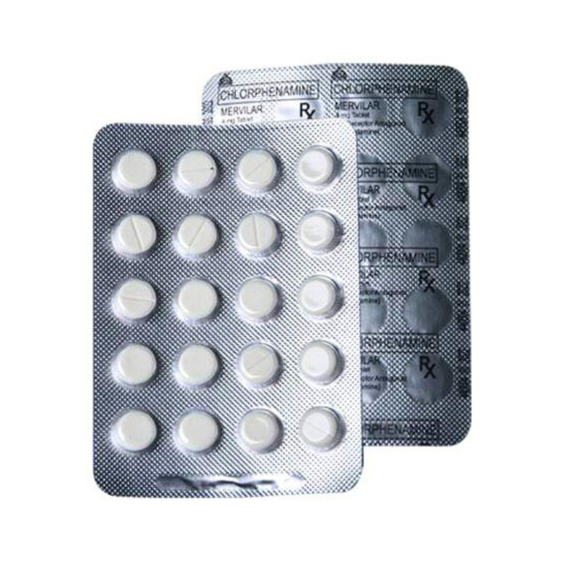 Melvilar Chlorphenamine 4mg Tablet By 20's