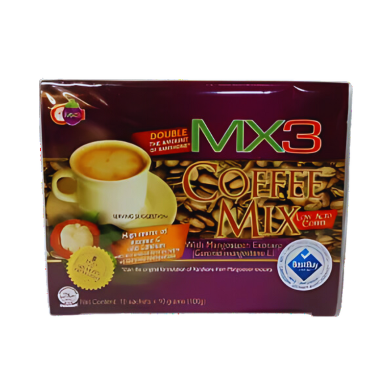 MX3 Coffee Mix with Mangosteen Exocarp 10g By 10's
