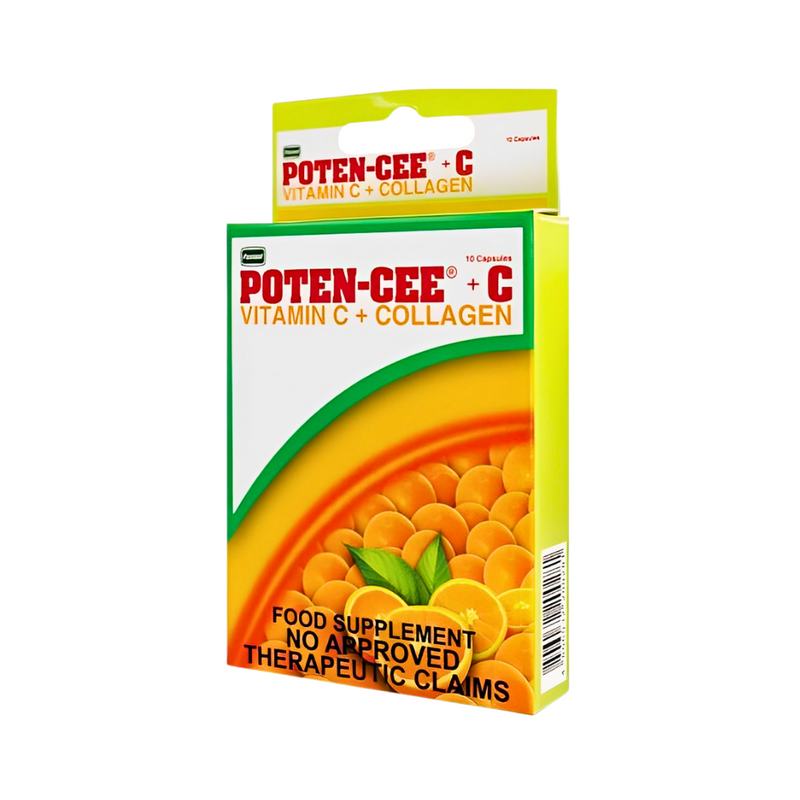 Poten-Cee Vitamin C And Collagen Capsule By 10's