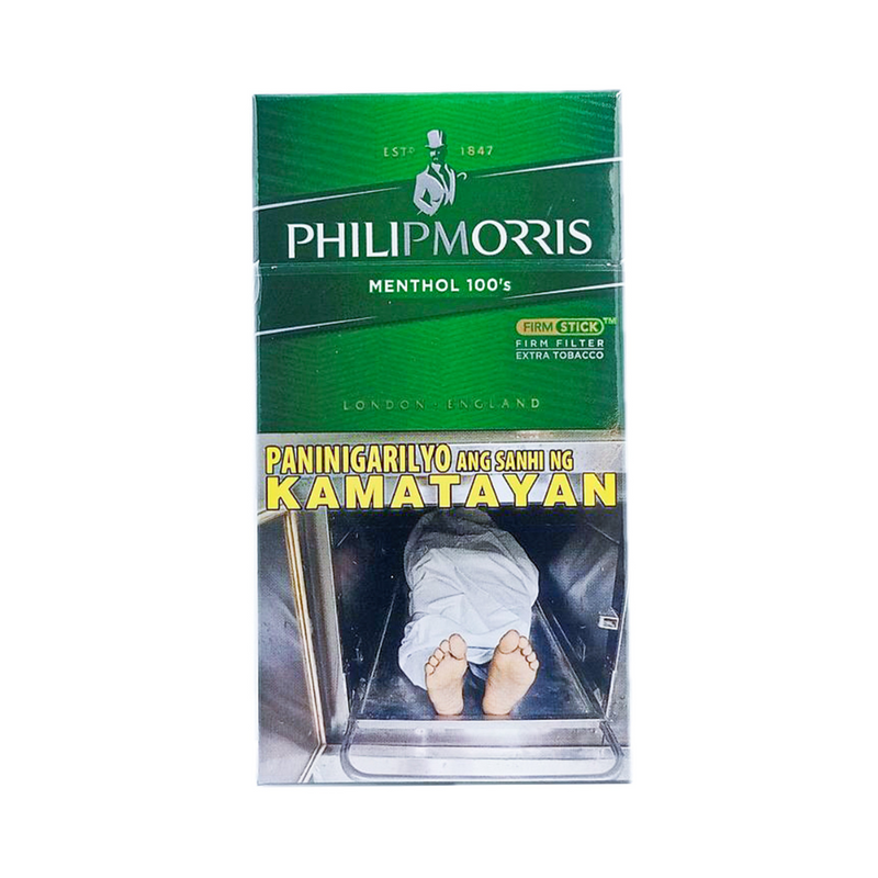 Philip Morris Green Menthol Flip Top Box 20 Sticks Pack
