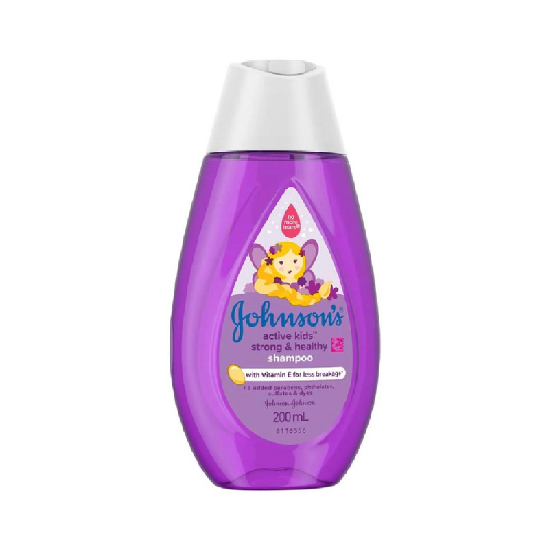 Johnson's Active Kids Shampoo Strong And Healthy 200ml