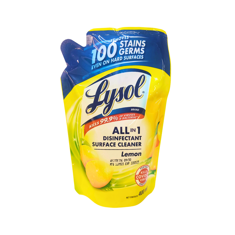Lysol Disinfectant Cleaner Lemon 400ml