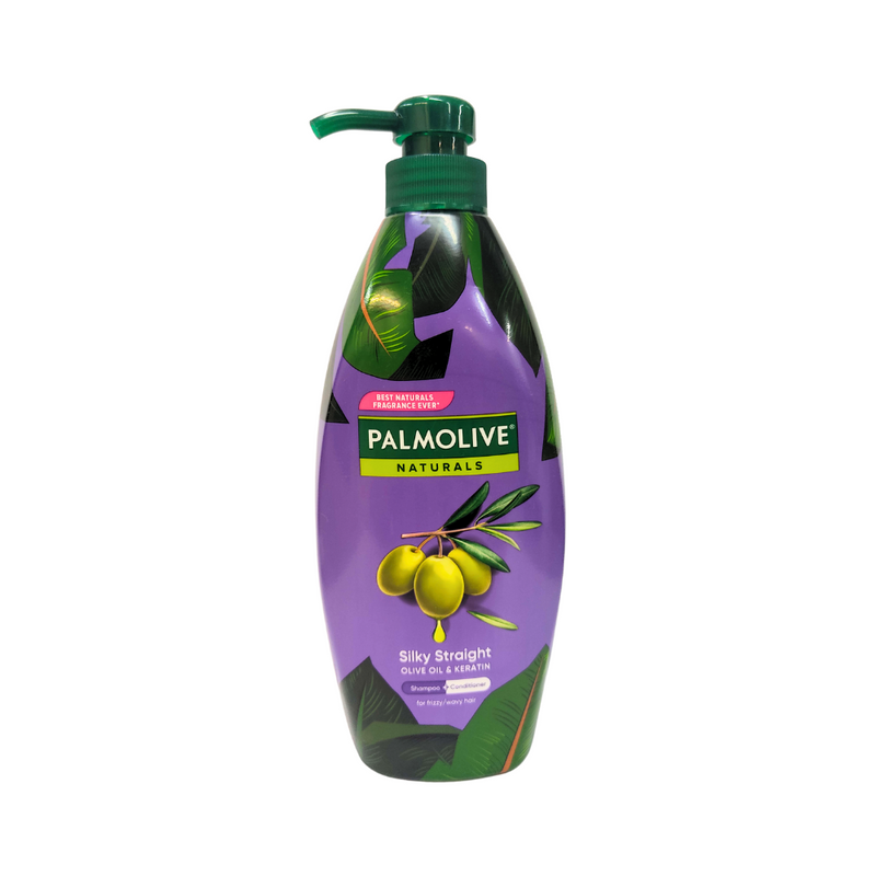 Palmolive Naturals Shampoo And Conditioner Silky Straight 600ml