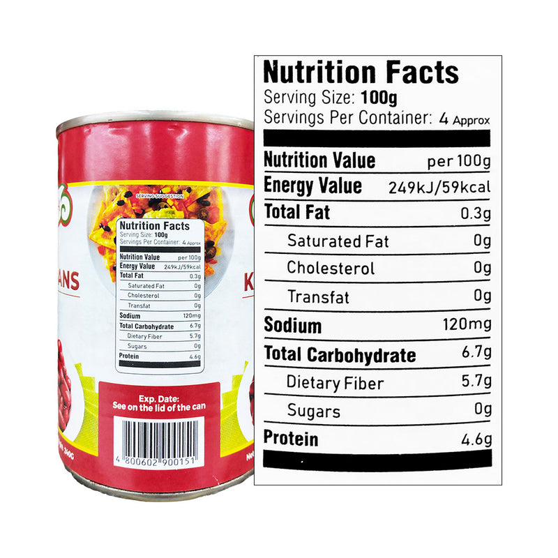 Dolce Vita Red Kidney Beans 400g