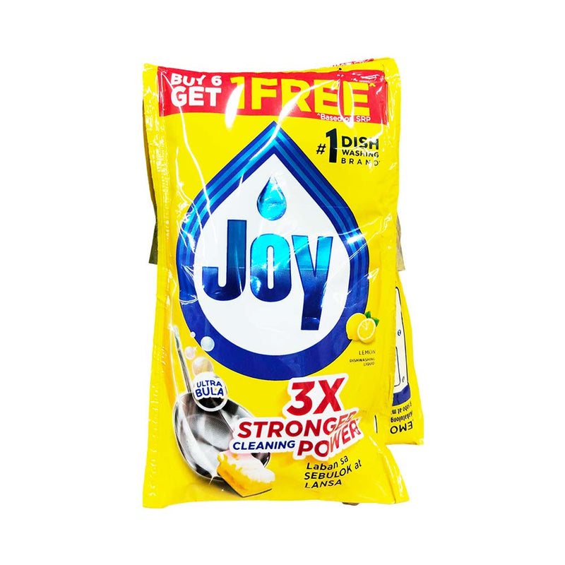 Joy Dishwashing Liquid Lemon 40ml 6's + 1