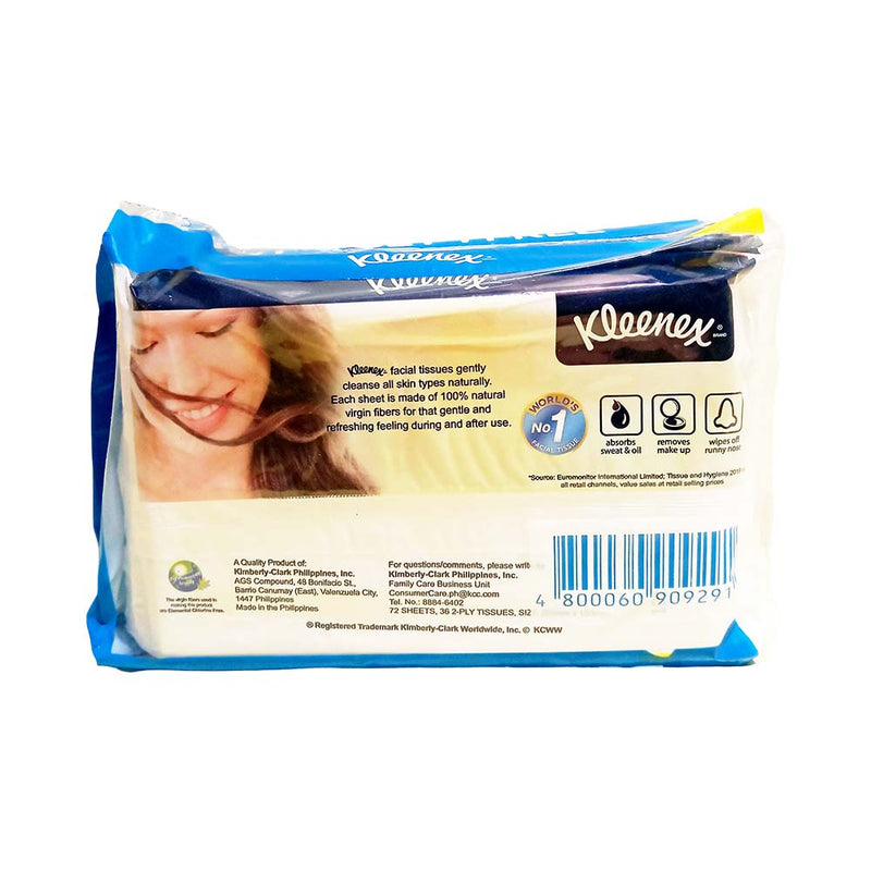 Kleenex 36 Sheets 2ply Facial Tissue 4's + 1