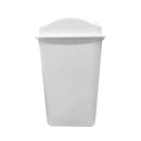 Fuho Trash Bin With Cover White 16L