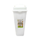 Fuho Trash Bin With Cover White 16L