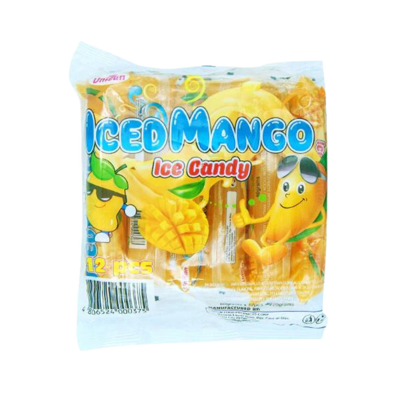 Unison Iced Mango Ice Candy 12's