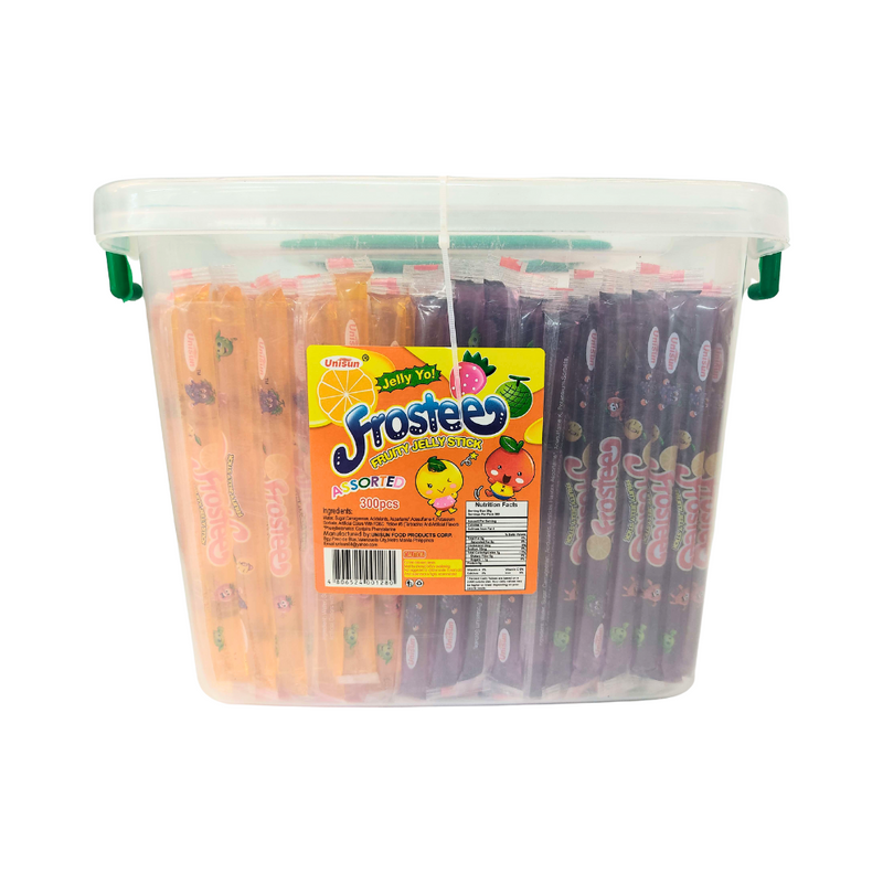Frostee Fruity Jelly Stick Assorted Big Bucket 300's