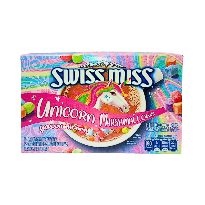 Swiss Miss Hot Cocoa Mix Unicorn Marshmallows 268g