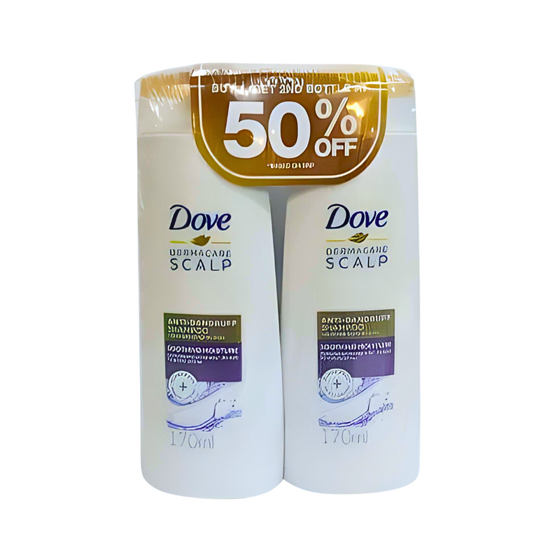 Dove Shampoo Soothing Moisture 170ml x 2's