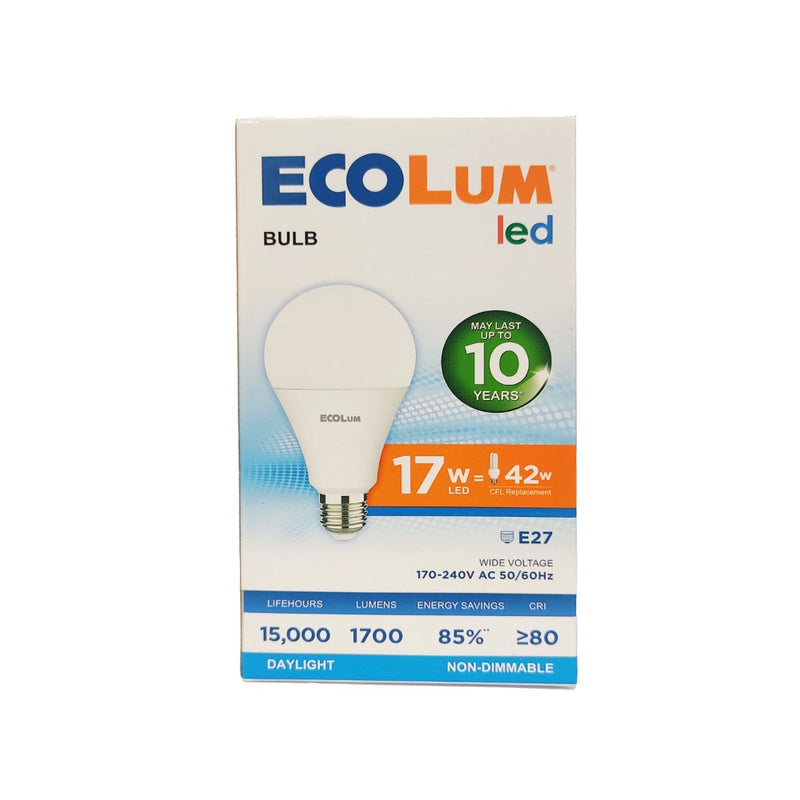 EcoLum LED Bulb 17 Watts Daylight E27