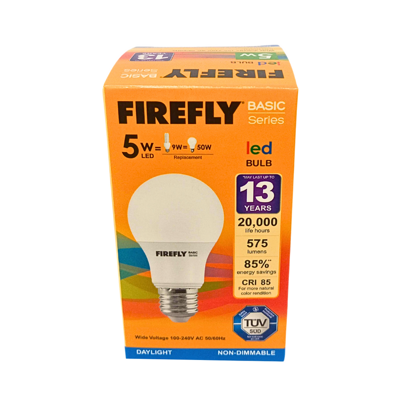 Firefly LED Bulb 5 Watts Daylight