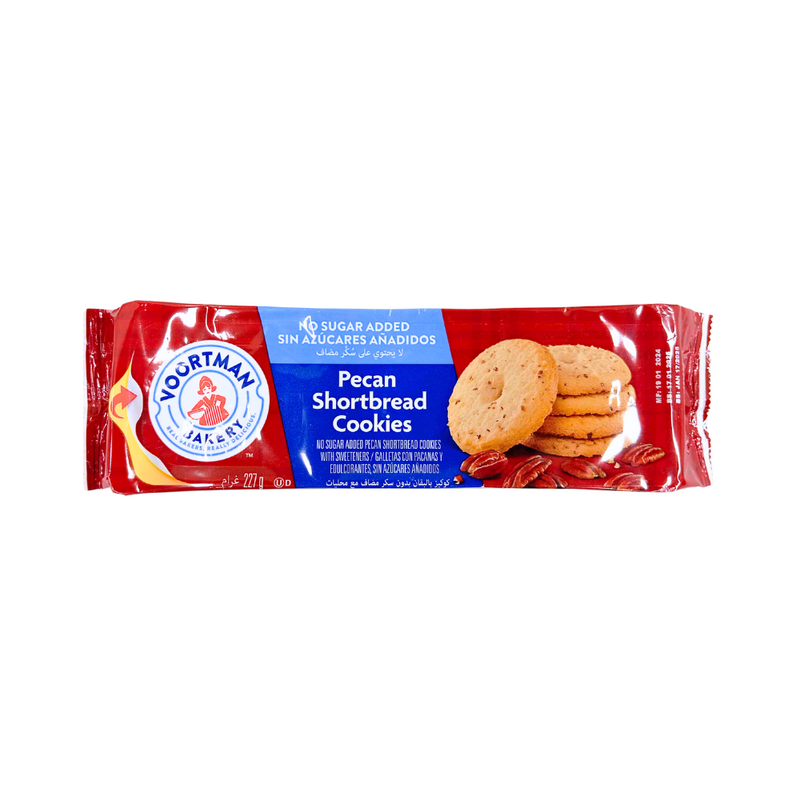 Voortman Cookies SF Pecan Shortbread 227g (8.oz)