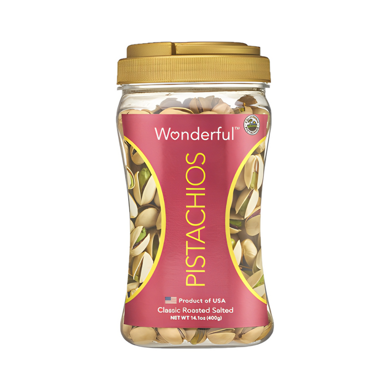 Wonderful Pistachios Classic Roasted Salted 400g