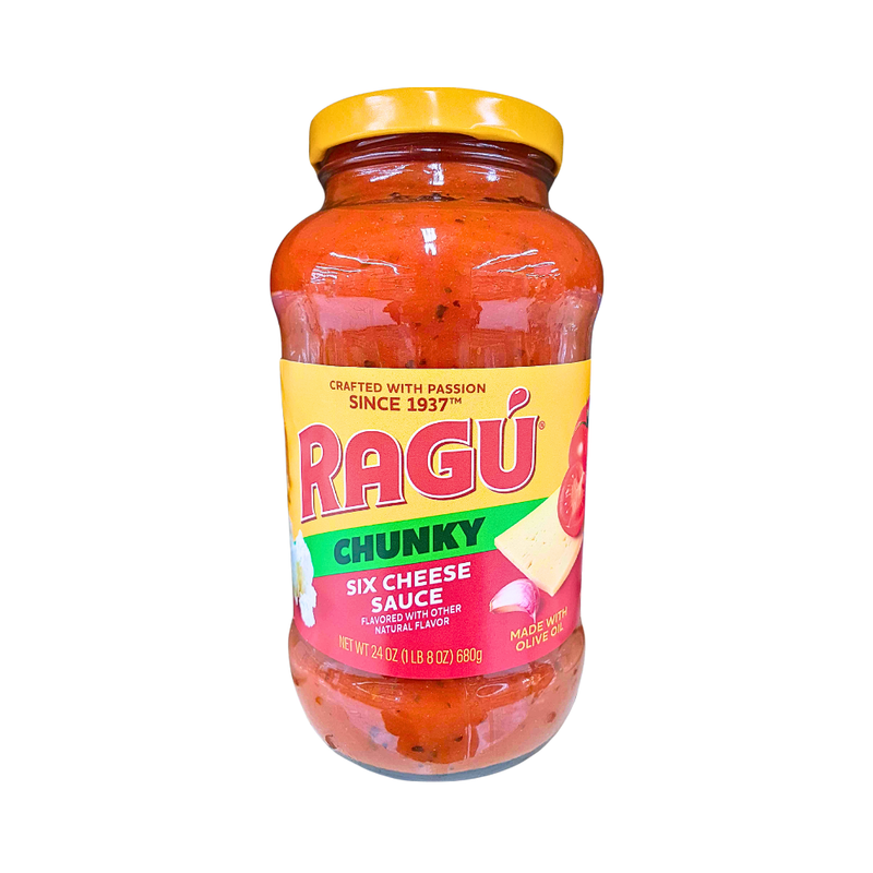 Ragu Chunky Six Cheese Pasta Sauce 680g