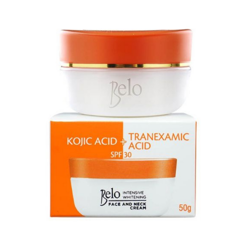 Belo Intensive Whitening Face And Neck Cream 50g x 2's