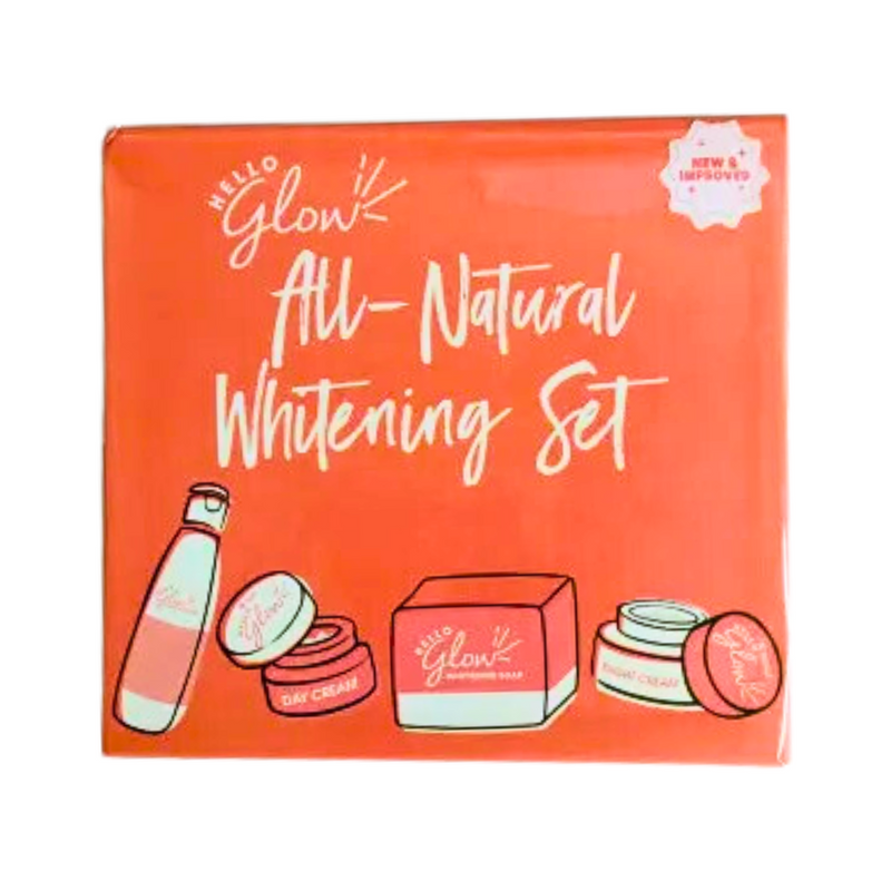 Hello Glow All Natural Whitening Set